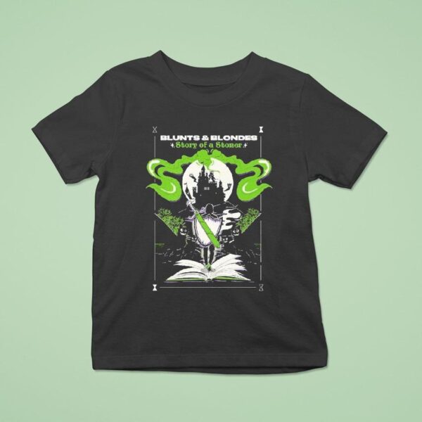 Blunts Blondes Story Of A Stoner T Shirt
