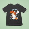 Boo Sch Ghost Halloween Beer Funny Drinking Spooky T Shirt