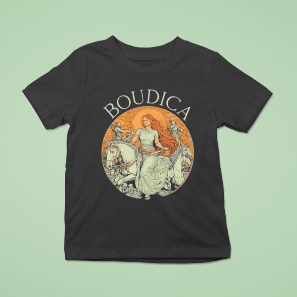 Boudica Warior Queen Celtic Iceni Tribes T Shirt