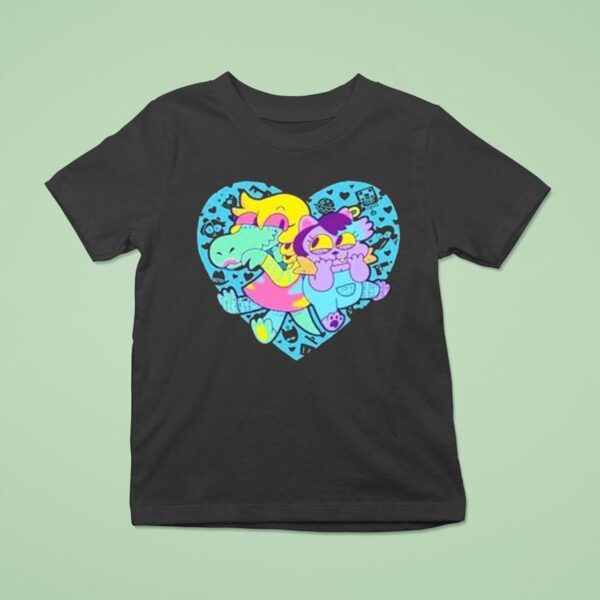 Bratty And Catty Hear T Shirt