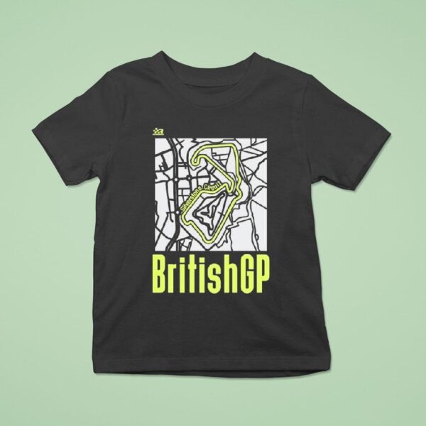 British Gp Silverstone Circuit F T Shirt