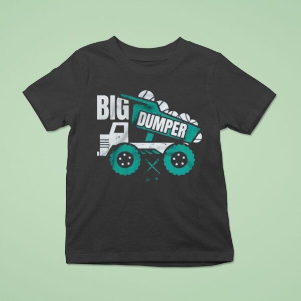 Cal Raleigh Big Dumper Truck Seattle Mariners T Shirt