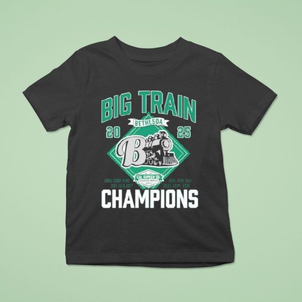 Cal Ripken Sr Bethesda Big Train Champions T Shirt