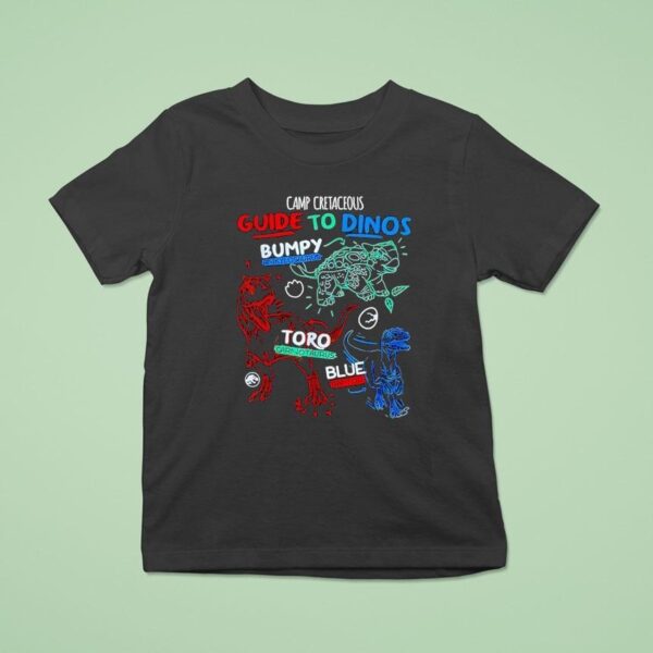 Camp Cretaceous Guide To Dinos T Shirt