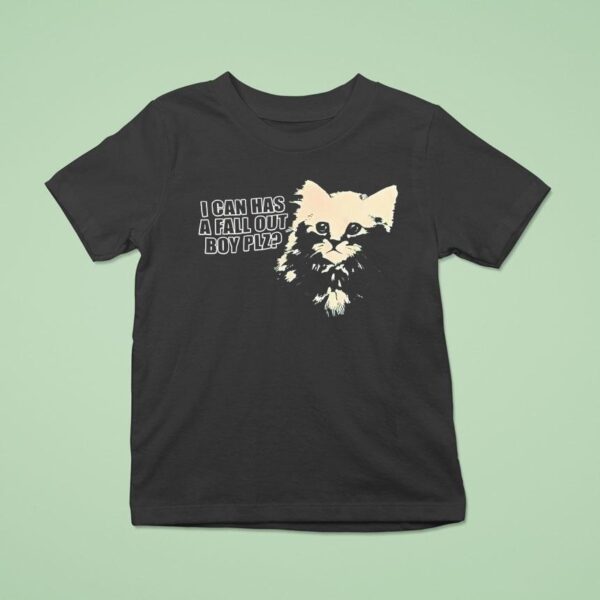 Cat I Can Has A Fall Out Boy Plz T Shirt