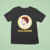 Caucasians Style Washington Commanders Logo Parody T Shirt