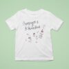 Champagne And B Positive Blood T Shirt