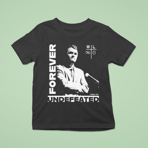 Charlie Kirk Forever Undefeated T Shirt