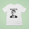 Charlie Kirk Martyr Portrai T Shirt