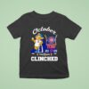 Chicago Cubs October Clinched Post Season T Shirt