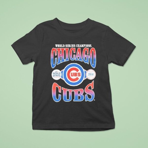 Chicago Cubs World Series World Series Champions Mlb T Shirt