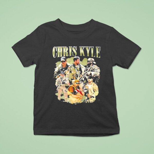 Chris Kyle United States Navy Seal Sniper T Shirt