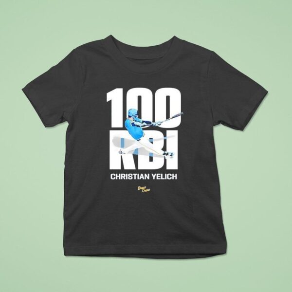 Christian Yelich Rbi Milwaukee Brewers Baseball T Shirt