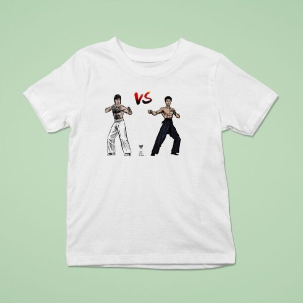 Chuck Norris Vs Bruce Lee T Shirt