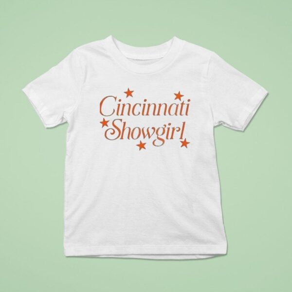 Cincinnati Womens Teal Showgirl T Shirt