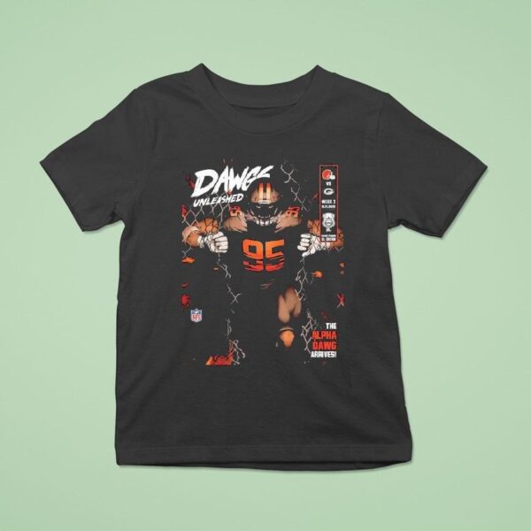 Cleveland Browns X Green Bay Packers Dawgs Unleashed The Alpha Dawg Arrives September T Shirt