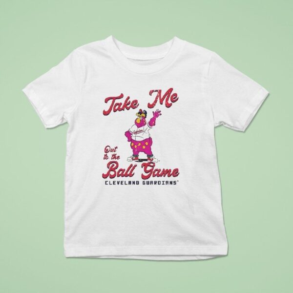 Cleveland Guardians Take Me Out To The Ball Game T Shirt