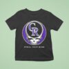 Colorado Rockies Grateful Dead Steal Your Base T Shirt