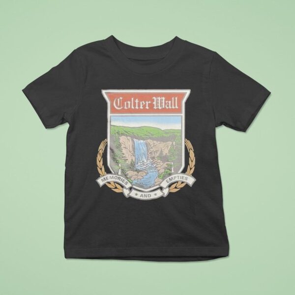 Colter Wall Memories And Empties Beer Sign T Shirt
