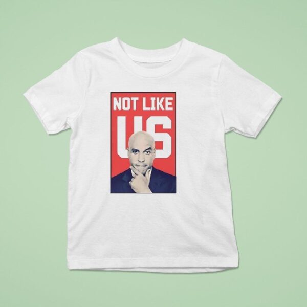 Cory Booker Not Like Us T Shirt