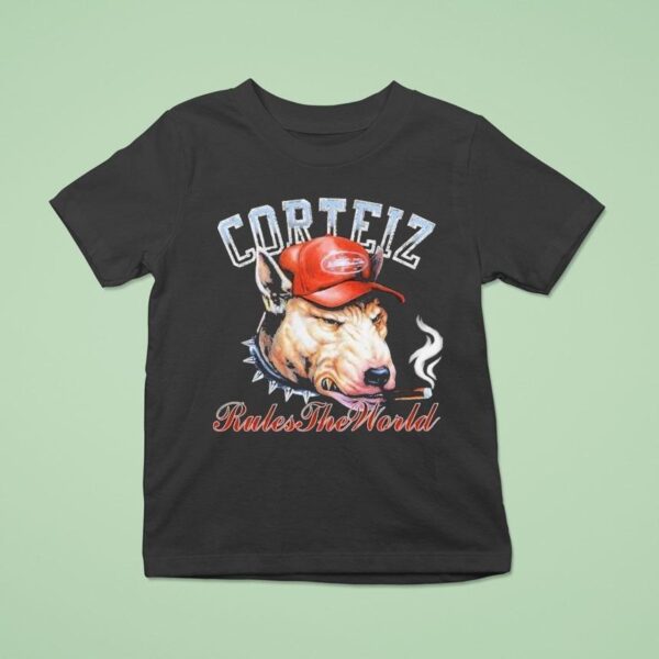 Crtz Rules The World Dog Pound Ciggarates T Shirt