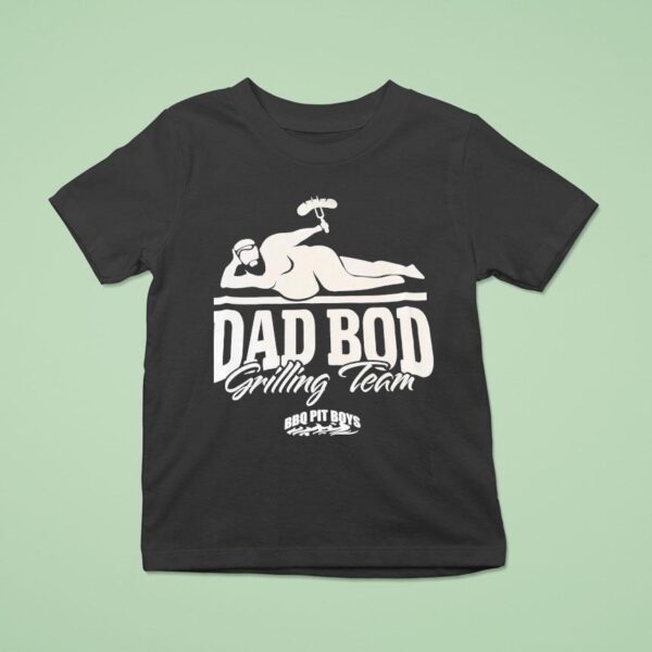 Dad Bod Grilling Team Bbq Pit Boys Hotdog T Shirt