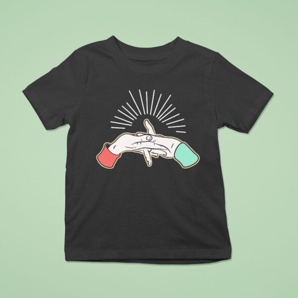 Dadi Freyr Wormfinger Hands T Shirt