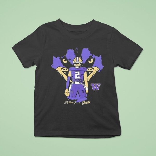 Demond Williams Jr The Future Washington Huskies T Shirt
