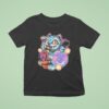 Derpy Tiger Style Of Maneki Neko T Shirt