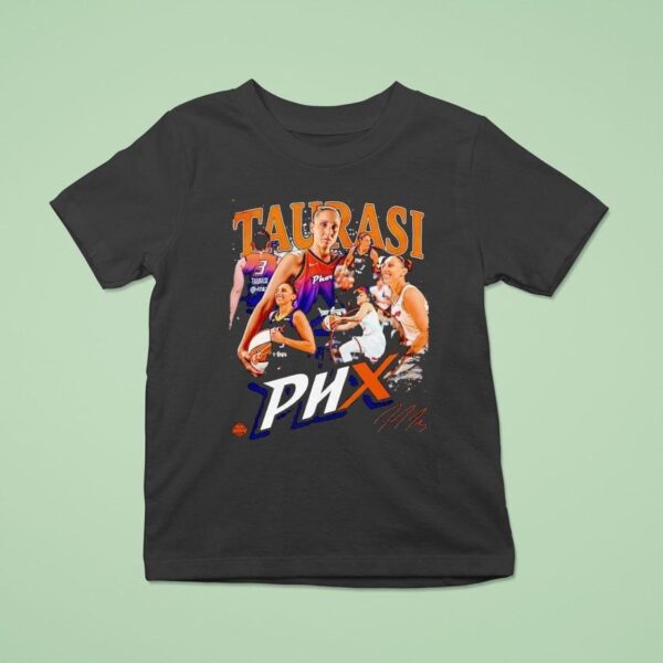Diana Taurasi Phoenix Mercury Basketball Signature T Shirt