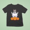 Dog Ghost Pumpkin Halloween T Shirt