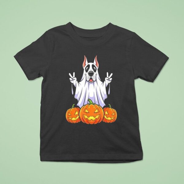Dog Ghost Pumpkin Halloween T Shirt