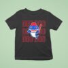 Elvis Andrus Wearing Texas Rangers Shark Doo Doo T Shirt