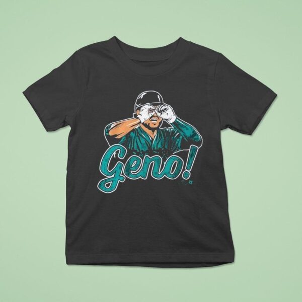 Eugenio Suarez Geno Goggles Seattle Mariners T Shirt