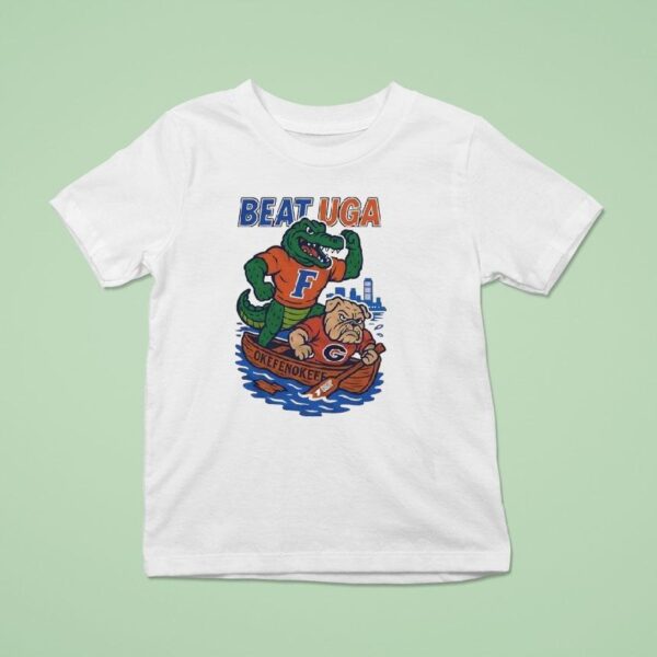 Florida Gators Beat Uga Georgia Bulldogs Okefenokee T Shirt