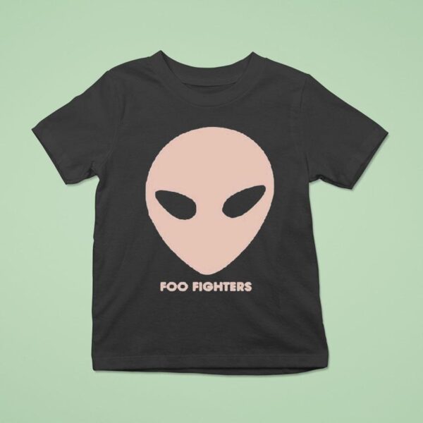 Foo Fighters Tour Alien Head T Shirt