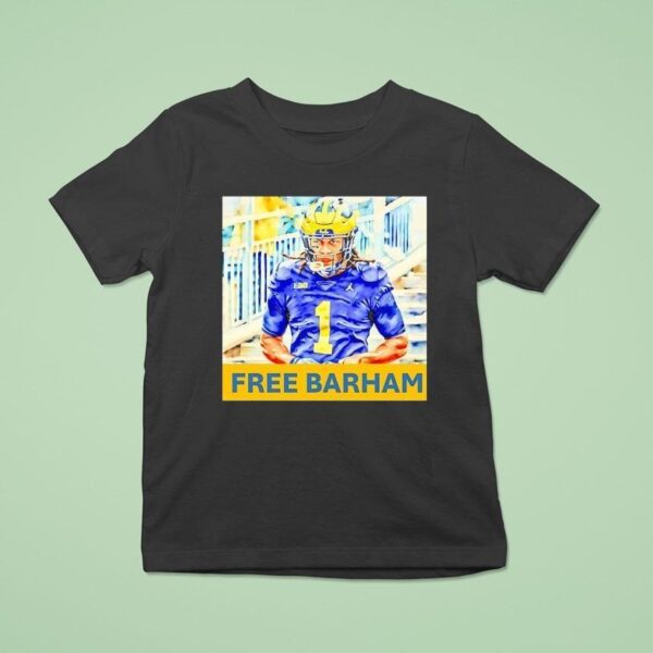 Free Jaishawn Barham Michigan Wolverines Football T Shirt