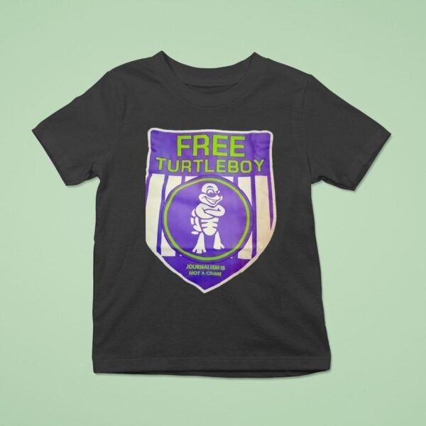 Free Turtleboy Journalism Is Not A Crime T Shirt