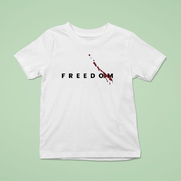 Freedom Blood Charlie Kirk T Shirt