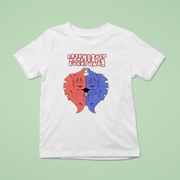 Friendship Applies To Everyone Cartoon T Shirt