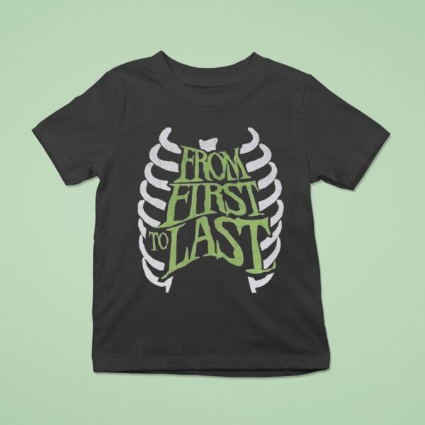 From First To Last Ribcage T Shirt