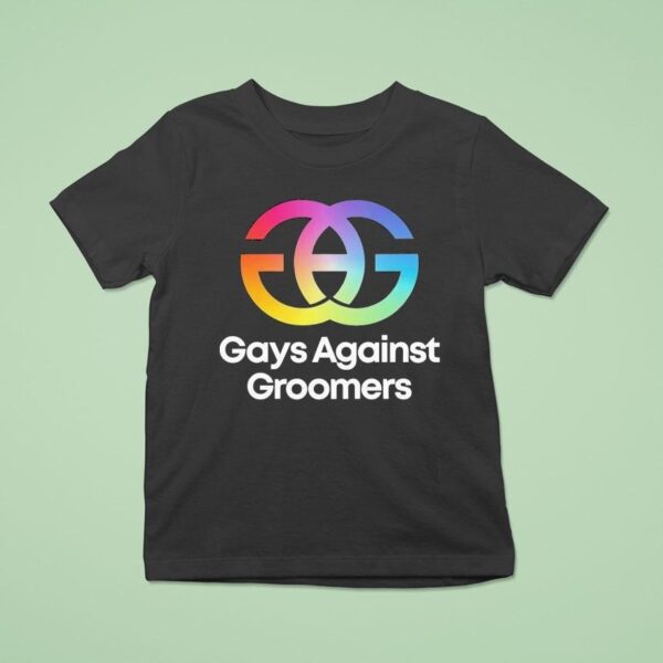 Gays Against Groomers Logo T Shirt