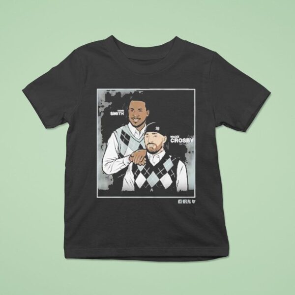 Geno Smith And Maxx Crosby Step Brothers Family Portrai T Shirt