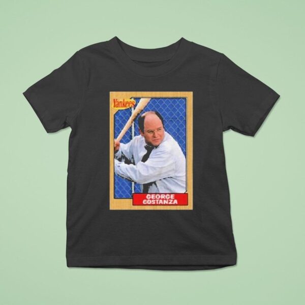 George Costanza Yankees Baseball Card T Shirt