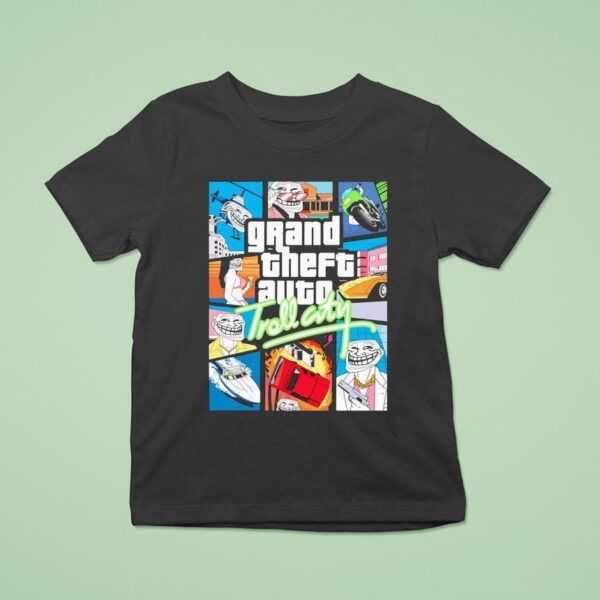 Grand Theft Auto Trol City T Shirt