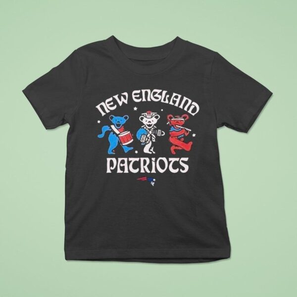 Grateful Dead X New England Patriots Nfl T Shirt