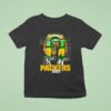Green Bay Packers City Skyline Love And Parsons Signatures T Shirt