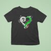 Green Bay Packers Go Pack Go Diamond Heart T Shirt