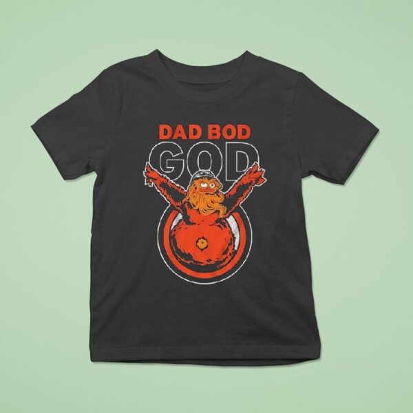 Gritty Dad Bod God Philadelphia Flyers Masco T Shirt