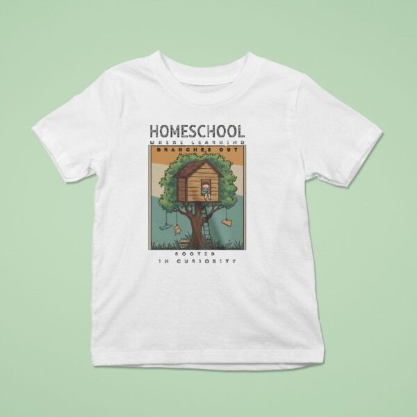 Homeschool Where Learning Rooted In Curiosity Branches Ou T Shirt